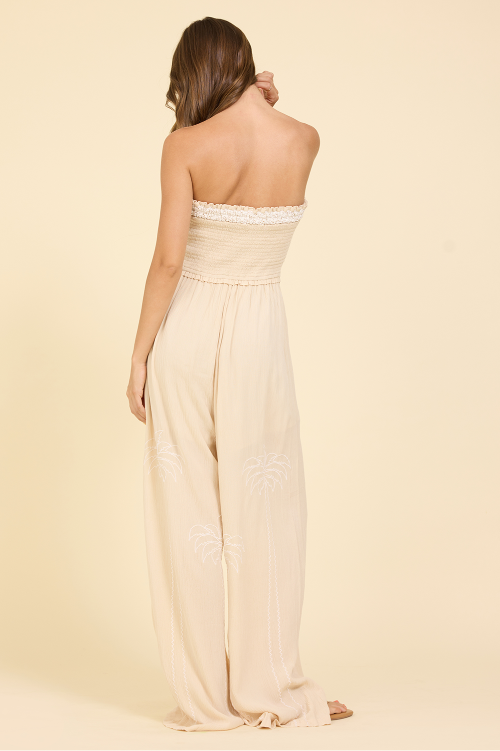 Smocked Jumpsuit