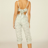 Seaport Sage Paisley Embroidery Pant