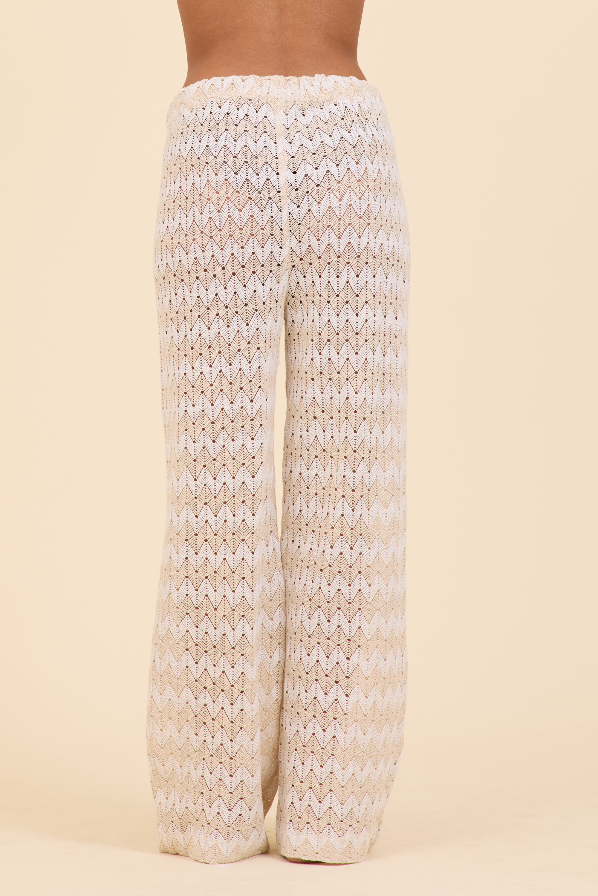 Cabana Stripe Textured Woven Pant