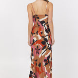 VH Abstract Floral Maxi Dress