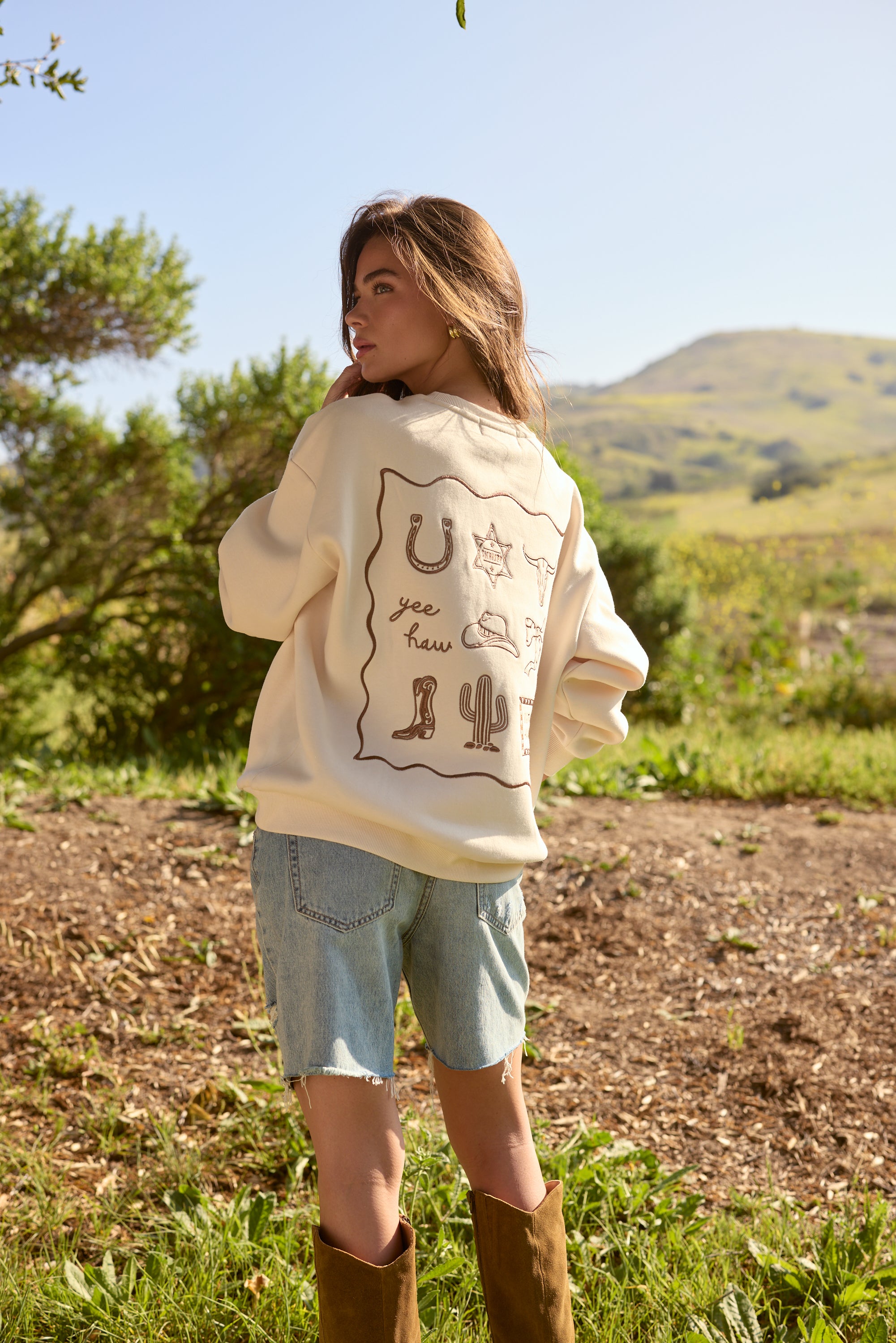Ultra Fleece Crew with Embroidery
