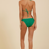 Mermaid Green High Cut Bikini Bottom