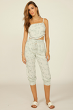 Seaport Sage Paisley Embroidery Pant